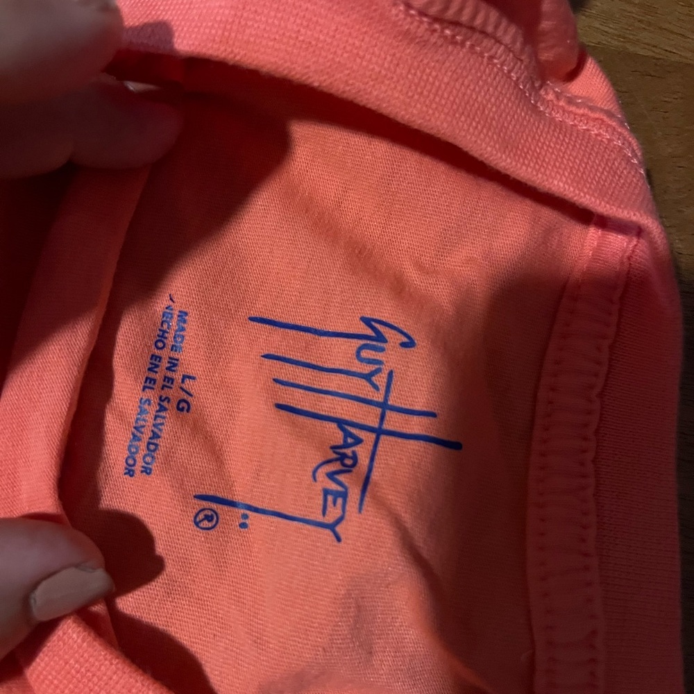 Guy Harvey Vibrant Coral Tee